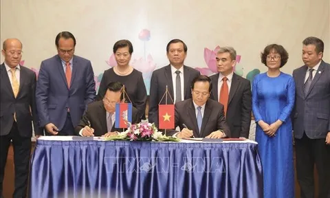 Việt Nam - Campuchia thúc đẩy hợp tác về lao động và đào tạo nghề