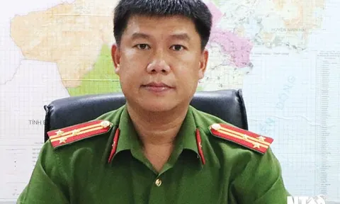Thượng tá Nguyễn Đình Thuận Hải giữ chức vụ Phó Giám đốc Công an tỉnh Ninh Thuận