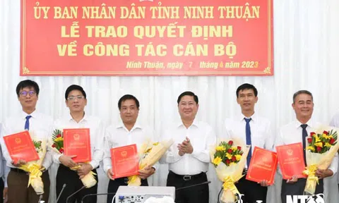 Bổ nhiệm nhân sự mới tại Ninh Thuận, Nghệ An
