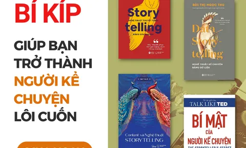 Top 4 cuốn sách giúp bạn trở thành người “kể chuyện” lôi cuốn nhất