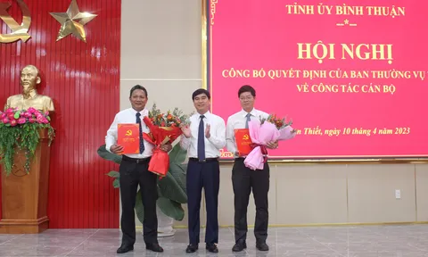 Bổ nhiệm nhân sự mới tại Bình Thuận, Gia Lai