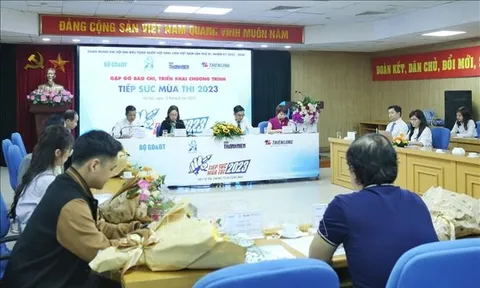 'Tiếp sức mùa thi' 2023 mở rộng đối tượng, thời gian và hình thức hỗ trợ thí sinh