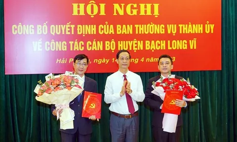 Bổ nhiệm nhân sự mới tại Hải Phòng, Thái Nguyên