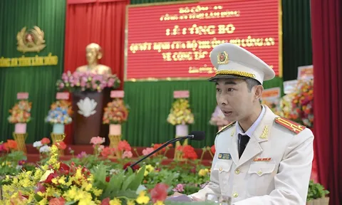 Thượng tá Vũ Tuấn Anh giữ chức Phó Giám đốc Công an tỉnh Lâm Đồng
