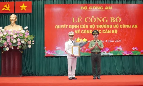Bổ nhiệm nhân sự mới tại Bộ Công an