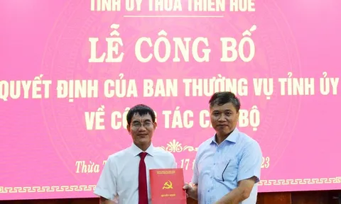 Điều động, bổ nhiệm nhân sự tại Đồng Nai và Thừa Thiên Huế