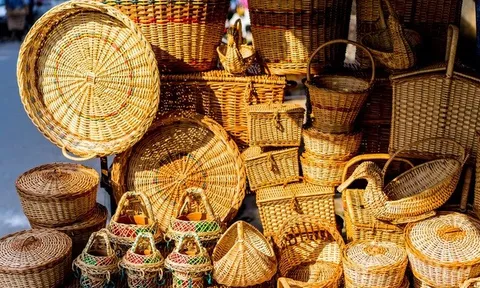 Giữ lửa nghề mây tre đan truyền thống Tăng Tiến