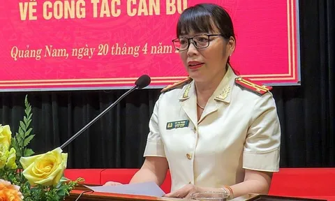 Nữ thượng tá làm Phó Giám đốc Công an tỉnh Quảng Nam
