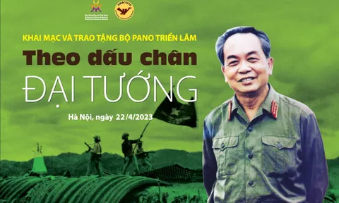Tổ chức triển lãm “Theo dấu chân Đại tướng” tại Làng Văn hóa - Du lịch các dân tộc Việt Nam