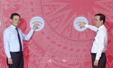 Chủ tịch nước Võ Văn Thưởng dự Lễ phát động Tháng Nhân đạo quốc gia năm 2023