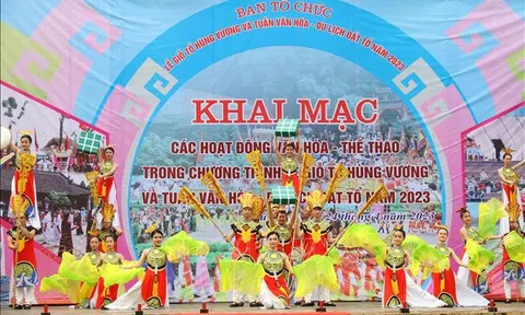 Giỗ Tổ Hùng Vương 2023: Sôi động các hoạt động văn hóa - thể thao