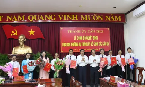 Điều động, bổ nhiệm nhân sự tại Bình Phước và Cần Thơ