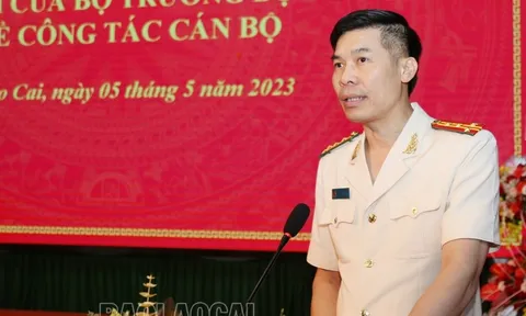 Đại tá Cao Minh Huyền giữ chức Giám đốc Công an tỉnh Lào Cai