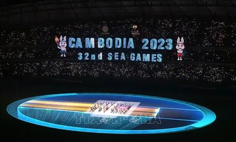 Những hình ảnh đẹp mắt tại Lễ khai mạc SEA Games 32