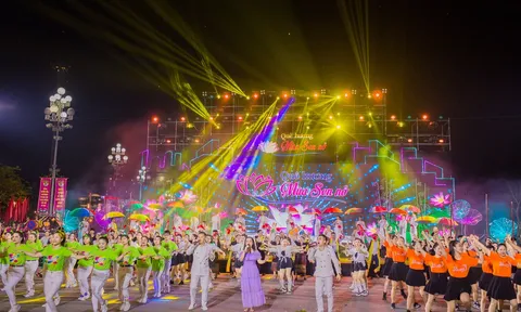 Rực rỡ sắc màu tại Lễ hội đường phố “Quê hương mùa Sen nở” ở Nghệ An