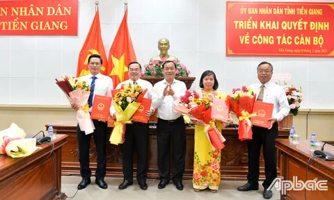 Bổ nhiệm nhân sự mới tại Hà Tĩnh, Tiền Giang
