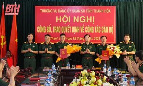 Ban Tổ chức Trung ương, Bộ Quốc phòng bổ nhiệm nhân sự mới