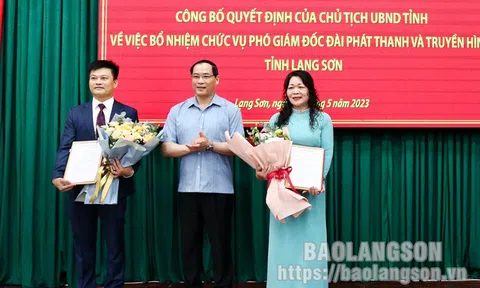 Lạng Sơn, Lâm Đồng bổ nhiệm nhân sự mới
