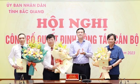 Bổ nhiệm nhân sự mới tại Bắc Kạn, Bắc Giang
