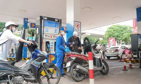 Giá xăng tiếp tục tăng chạm mốc 22 nghìn đồng/lít