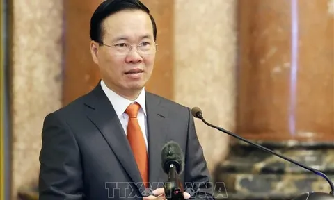 Chủ tịch nước Võ Văn Thưởng gặp mặt các điển hình tiên tiến phòng, chống ma túy
