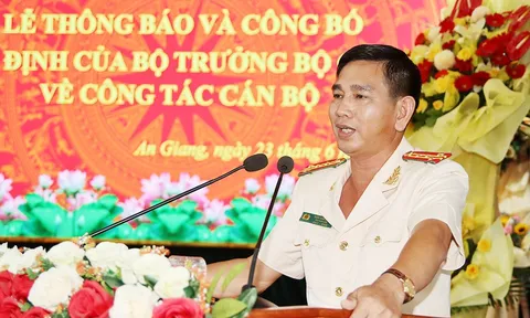 Đại tá Trần Văn Cung làm Phó Giám đốc Công an tỉnh An Giang