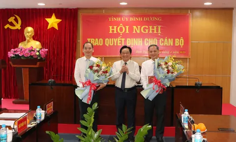 Bình Dương, Bình Thuận bổ nhiệm nhân sự mới