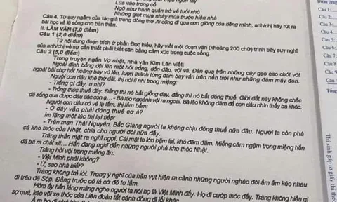 Đề Ngữ văn lọt ra sớm, Bộ GD-ĐT chuyển cơ quan điều tra