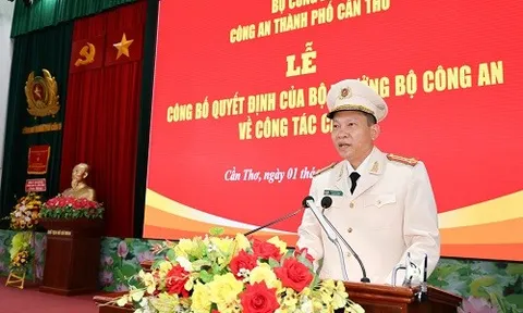 Thượng tá Trần Hoàng Độ giữ chức vụ Phó Giám đốc Công an TP. Cần Thơ