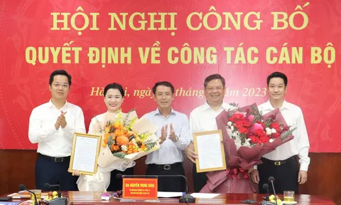 Bổ nhiệm nhân sự mới tại Hà Nội, Thái Nguyên