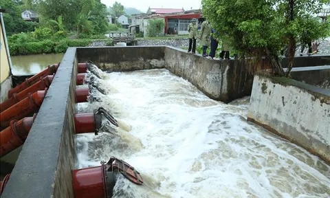 Ứng phó bão số 1: Ninh Bình sẵn sàng vận hành các công trình tiêu úng