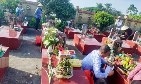 Xã Nam Thái: Tổ chức Lễ tri ân các anh hùng liệt sĩ
