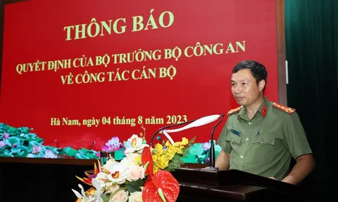 Đại tá Nguyễn Thanh Hà làm Phó Giám đốc Công an tỉnh An Giang
