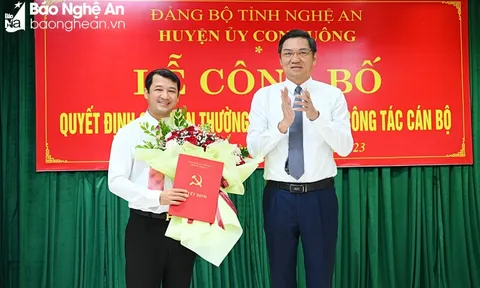 Bổ nhiệm nhân sự tại Nghệ An, TP.HCM