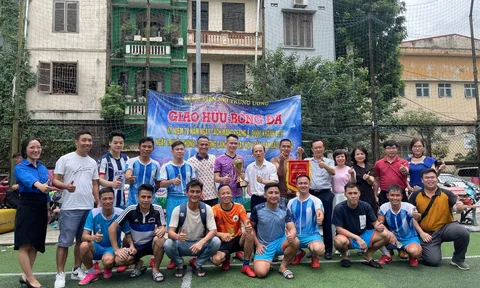 Hà Nội: Giao hữu bóng đá chào mừng những sự kiện lớn của đất nước
