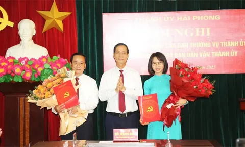 Kiện toàn nhân sự, lãnh đạo tại Hải Phòng và Hải Dương