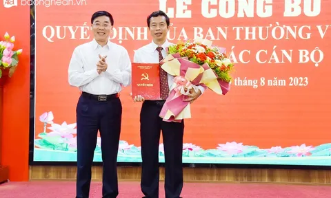 Nghệ An, An Giang bổ nhiệm nhân sự mới