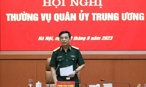 Thường vụ Quân ủy Trung ương cho ý kiến về công tác điều chỉnh tổ chức lực lượng trong Quân đội