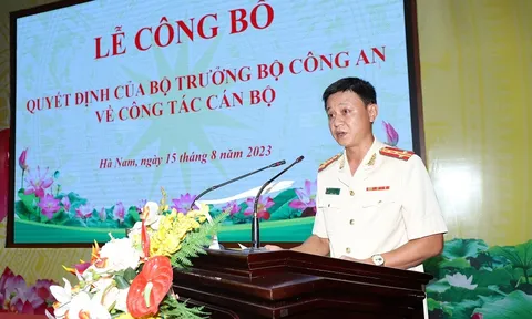 Đại tá Phạm Hùng Dương giữ chức Phó Giám đốc Công an tỉnh Hà Nam