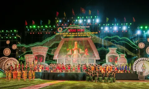 Rực rỡ sắc màu văn hóa miền núi Quảng Nam