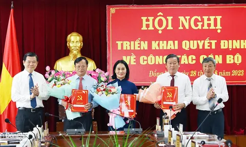Bổ nhiệm nhân sự tại Đồng Nai, Bắc Giang