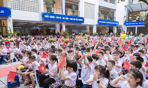 Trường Tiểu học Chu Văn An A tưng bừng đón năm học mới 2023 - 2024
