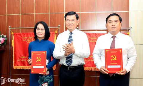 Loạt nhân sự lãnh đạo mới bổ nhiệm tại Đồng Tháp, Đồng Nai