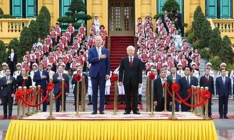 Lễ đón chính thức Tổng thống Hoa Kỳ Joe Biden