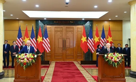Toàn văn Tuyên bố chung về nâng cấp quan hệ Việt Nam - Hoa Kỳ lên Đối tác Chiến lược Toàn diện