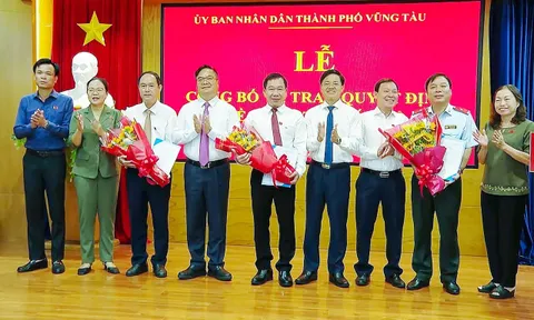 Kiện toàn nhân sự mới tại TP.HCM và Bà Rịa - Vũng Tàu