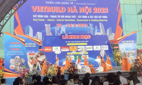Khai mạc Triển lãm Quốc tế VIETBUILD Hà Nội 2023 lần thứ 2