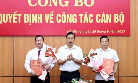 Điều động, bổ nhiệm nhân sự tại Nghệ An và Hà Giang