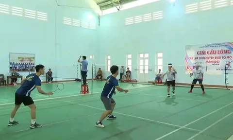 Kon Tum: Bế mạc giải cầu lông các lứa tuổi mở rộng năm 2023
