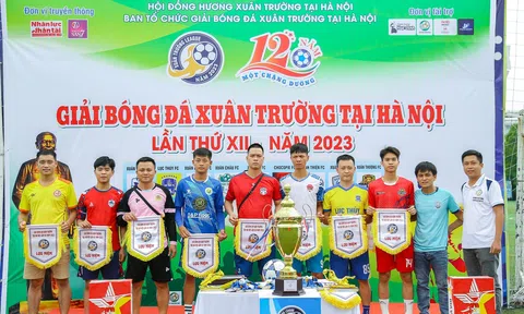 Giải bóng đá Xuân Trường tại Hà Nội 2023 khởi tranh với nhiều điểm mới